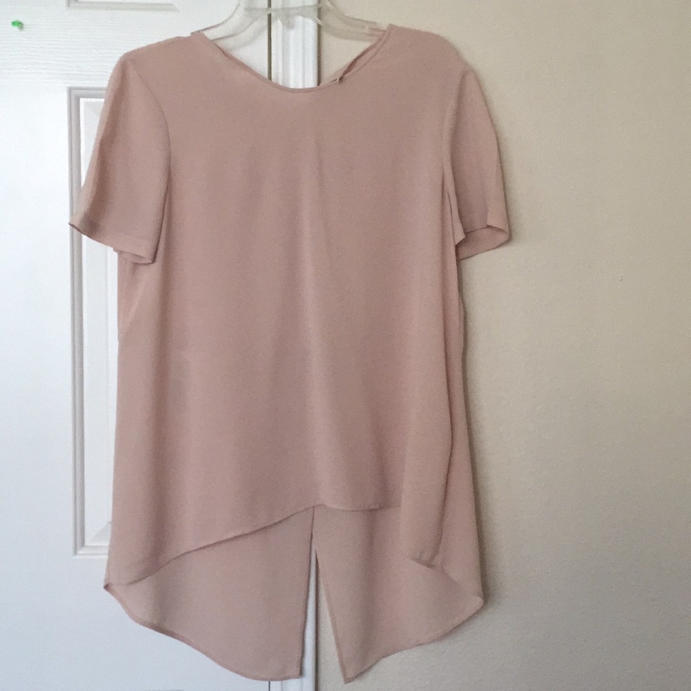 Bare pink blouse